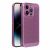 Apple iPhone 17, Műanyag hátlap védőtok, légáteresztő, lyukacsos minta, Breezy, lila 143468297
