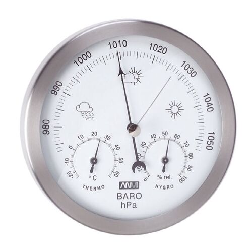 Külső meteorológiai állomás: barométer, higrométer, hőmérő 29.1138