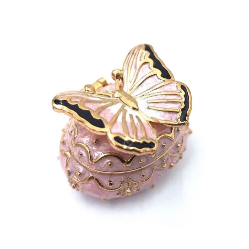 Egyedi fém ékszerdoboz - Pillangó - B0782-00 143470344