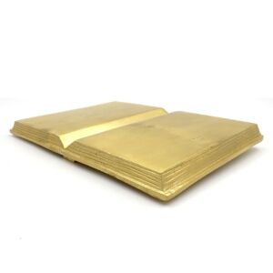 Arany könyv - egyedi ajándék a technikusnak - ideális gravírozáshoz