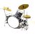 Fekete-fehér mini dobkészlet MDR-0015 - 1:5 méretarány 143470530