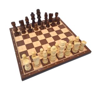 Klasszikus fa sakk - 27 x 27 cm - 1050743