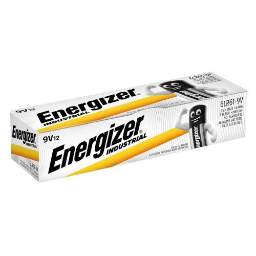 Elem 9V 6LR61 Industrial 12 db/csomag, Energizer 143470995