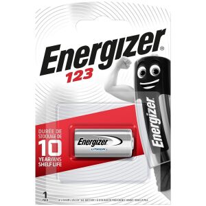 Elem CR123A lítium fotóelem 1 db/csomag, Energizer 143471009 - Elem & akkumulátor
