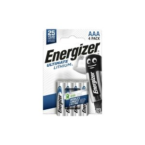 Elem AAA mikro LR03 Ultimate Lítium 4 db/csomag, Energizer