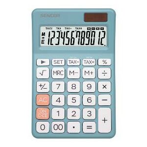 Sencor SEC 381 Tax Blue Számológép, hordozható irodai számológép - Sencor