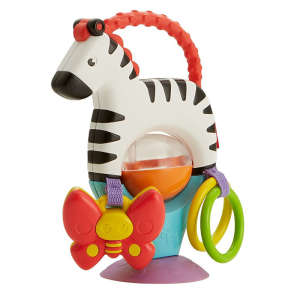 Fisher Price foglalkoztató Játék - Zebra 30493365 Fejlesztő játékok babáknak - Pöttyös - Zebra