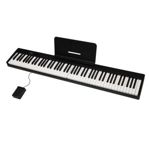 Home HFP1 összecsukható zongora, 88 billentyű, 128 választható hangszín és ritmus, 20 demó dal, beépített sztereó hangszóró, LCD kijelző, Bluetooth kompatibilis,  143502621 - Gardrób rendszerező