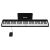 Home HFP1 összecsukható zongora, 88 billentyű, 128 választható hangszín és ritmus, 20 demó dal, beépített sztereó hangszóró, LCD kijelző, Bluetooth kompatibilis,  143502621