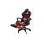 Játékos szék - fekete és piros Dunmoon,  143502639