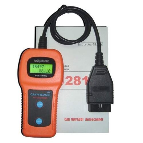 U281 VW AUDI SEAT SKODA VAG kézi autódiagnosztikai ABS légzsák váltó﻿ műszer,  143502849