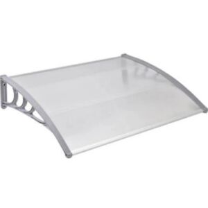 Műanyag előtető 120x90 cm, Fekete 143502966 - Gardrób rendszerező