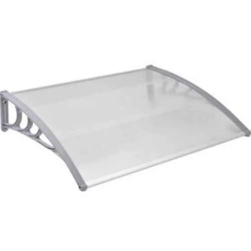 Műanyag előtető 120x90 cm, Fekete