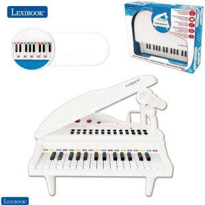 Mini elektromos zongora mikrofonnal és 31 világító billentyűvel (Lexibook),  143503057 - Gardrób rendszerező