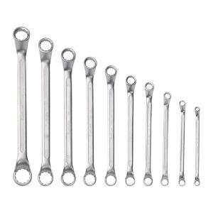 FORTUM csillagkulcs klt. 10db, 6-27mm 61CrV5 mattkróm; 6×7, 8×9, 10×11, 12×13, 14×15, 18×19, 20×22, 21×23, 24×27mm, vászon tok,  143503515 - Tárolás & Rendszerezés