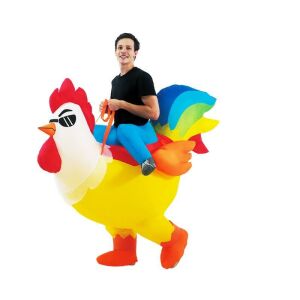 Felfújható kakas jelmez, felnőtt 150-195 cm 143503719 - Tárolás & Rendszerezés