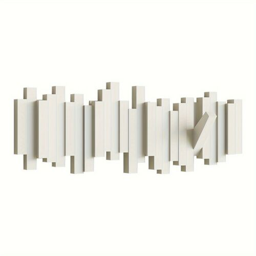 Könnyen Felszerelhető Zongora Billentyűs Ruhaakasztó, fehér 143504264