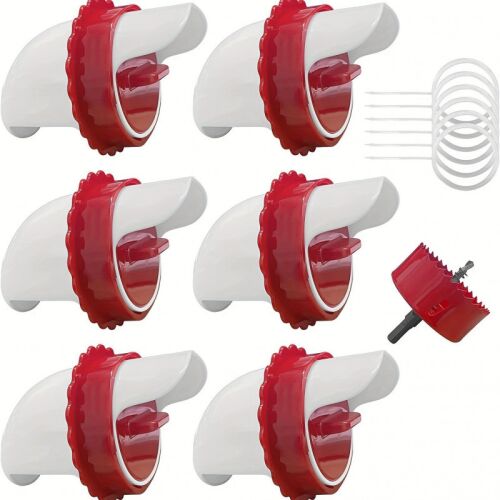 6db-os Esőálló baromfi etető szett, 