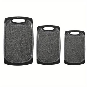 3db vágódeszka biztonsági és csúszásgátló műanyag vágódeszka készlet,  143504611 - Tárolás & Rendszerezés