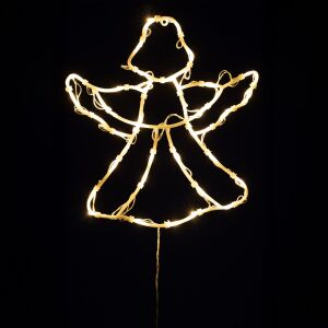 HOME KID501WW LED Anjel Okenná dekorácia, teplé biele svetlá - Vianoce