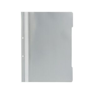 EXXO műanyag irattartó sínnel és perforációval, szürke