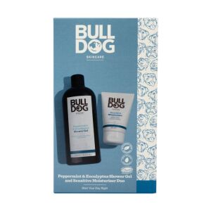 Bulldog Pfefferminz SG &amp; Sens. Feuchtigkeitscreme Duo - Geschenkset