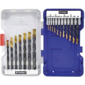 11453170006 Zestaw wierteł DIN 338, HSS, Steam TiN, 2,0-10,0 mm, 19 sztuk 143505601 - Wiertło