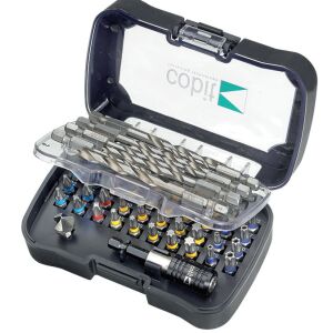 Комплект марка Cobit, състоящ се от 50 накрайника, свредла и аксесоари с идентификационен пръстен 143505606 - Набор от инструменти