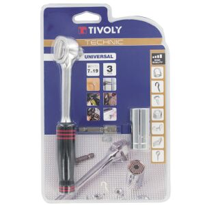 Gniazdo uniwersalne 3/8'' z bolcami 3/8'' 143506158 - Klucz do wtyczek