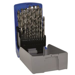 Set burghie DIN 338, rectificate, HSS 1-13 mm x 0,5 mm / 25 piese 25 piese 143506174 - Accesorii pentru unelte
