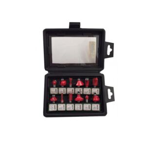 XT60647064012 Set de 12 freze cu coada profile diferite, in cutie de plastic, D 8 - XT60647064012 143506309 - Seturi scule și Scari