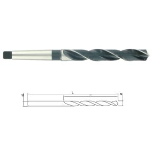 Burghie cilindrice cu coada conica pentru metal DIN 345, tip N, 118, DIM 5.0 143506409 - Accesorii pentru unelte