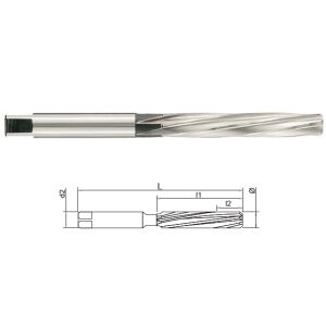 Reibahle NFE 66019 ähnlich DIN 206 Form B, HSS, DIM 20 143506512 - Gewindeschneider