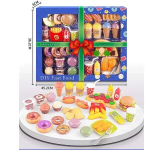 Set de joacă 4 în 1 pentru mâncare, 39 de piese. - în limba maghiară 143507066 - Joacă alimente