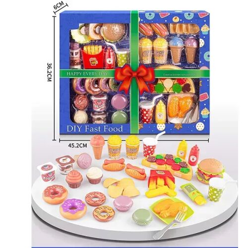 Set de joacă 4 în 1 pentru mâncare, 39 de piese. - în limba maghiară 143507066