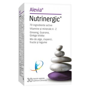 Alevia Nutrinergic 30 kapszula étrend-kiegészítő ginzenggel, guaranával és ginkgo bilobával - Alevia