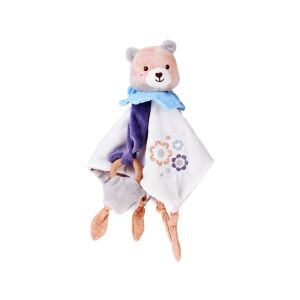 Kaichi My Sweet Ko maci plüss játék szundikendővel és rágókával fehér háttérrel - Rágóka