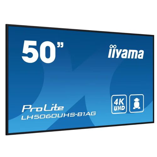 Ekran profesjonalny Iiyama IPS LED 49,5" LH5060UHS-B1AG, UHD (3840 x 2160), 143514808