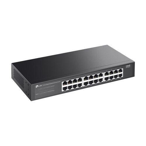 TP-Link LS1024G 24-Port Gigabit Ethernet Switch Schräge Ansicht
