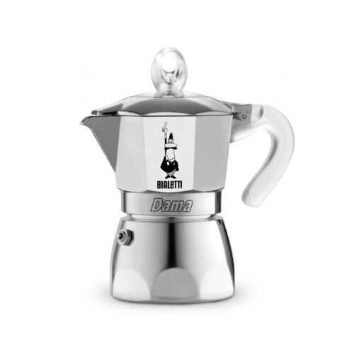 Bialetti Dama 1 személyes kotyogós kávéfőző, rozsdamentes acél
