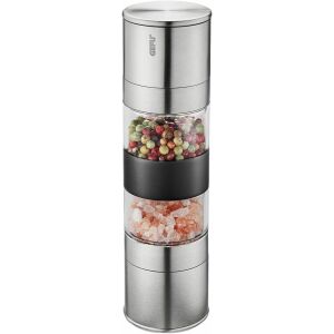 Gefu 34638 Manuális Só- és borsőrlő szett - Ezüst / Átlátszó 143518606 - Gefu