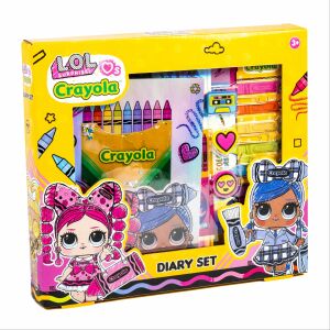 Crayola x L.O.L. Surprise! Tagebuch-Set Verpackung - Tagebücher