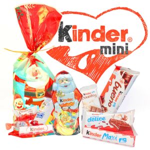 Mikuláscsomag, Kinder mini, Télapó ajándékcsomag 229,7g - TeliZsák 144023455 - Élelmiszer & Ital