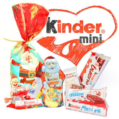 Mikuláscsomag, Kinder mini, Télapó ajándékcsomag 229,7g - TeliZsák 144023455