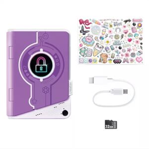 Jurnal video Canal Toys Secret Creator cu autocolante, cablu USB și card SD - Jocuri si jucarii creative