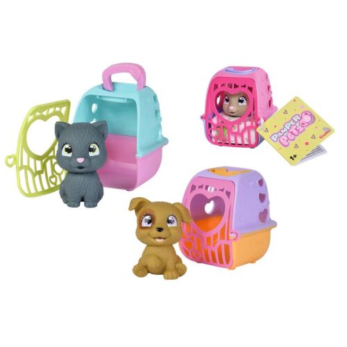 Pamper Petz: Mini házikedvencek hordozóval - Simba Toys