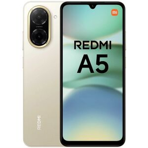Xiaomi Redmi A5 arany színű, elölről és hátulról - Xiaomi