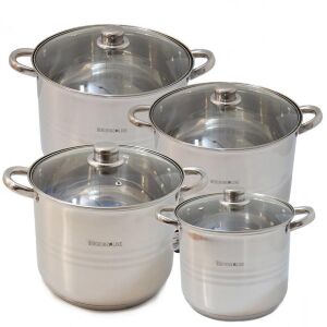 Berghome Line Rozsdamentes 8 részes fazék készlet, szett