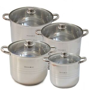 Berghome Line Rozsdamentes 8 részes fazék készlet, szett