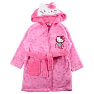 Hello Kitty kapucnis köntös lányoknak, rózsaszín polár gyerek köntös - Gyerek köntös